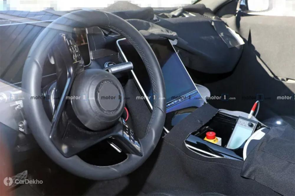 Mercedes Benz S Class Interior Spied