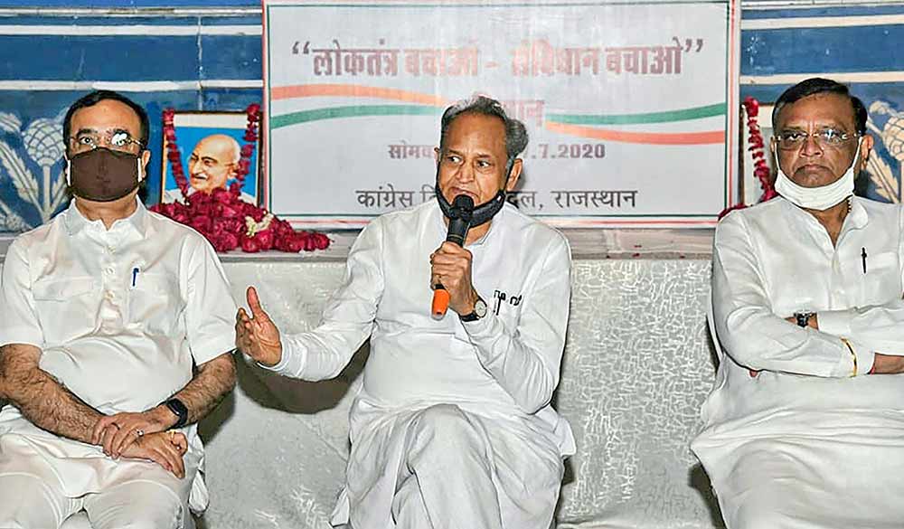If Congress High Command Rebels, I Will Them Back Ashok Gehlot