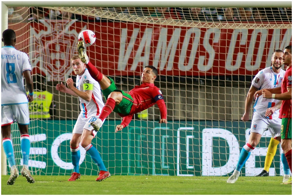 Cristiano Ronaldo goal hat-trick, Lituania 1 - Portugal 4