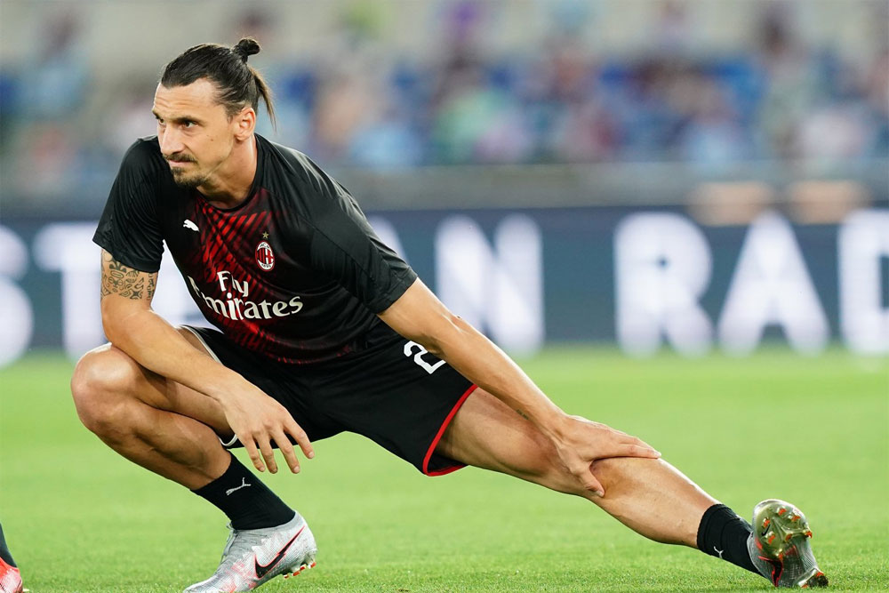 Focus On Zlatan Ibrahimovic As AC Milan Face Jose Mourinho's AS Roma In Serie A