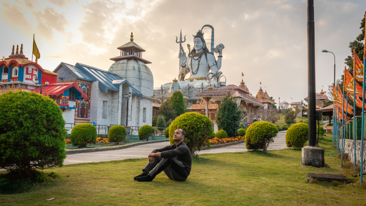 The Char Dham complex in Namchi has a Disneyland feel The Char Dham complex in Namchi has a Disneyland feel