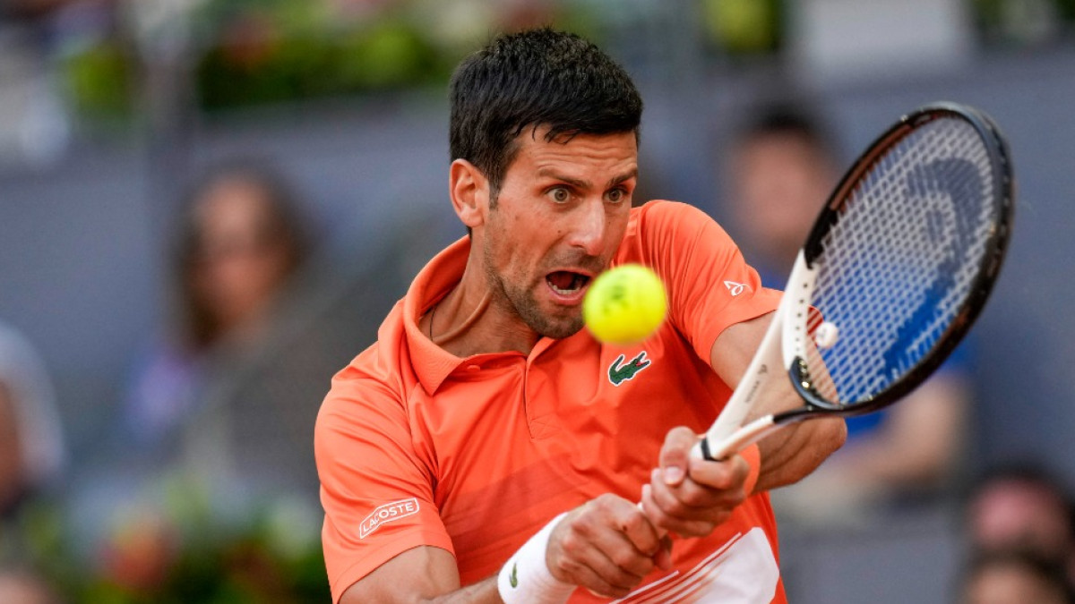 Novak Djokovic donne sa meilleure performance avant Roland-Garros 2022 Novak Djokovic donne sa meilleure performance avant Roland-Garros 2022