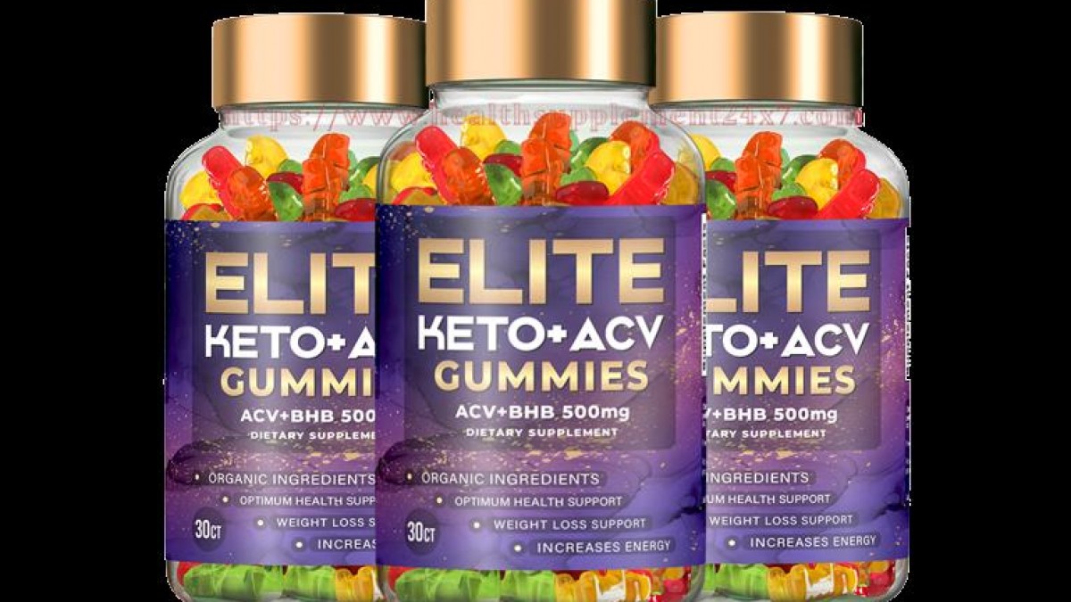 Elite Keto ACV Gummies Shark Tank (500mg BHB) Keto and ACV Gummies Reviews