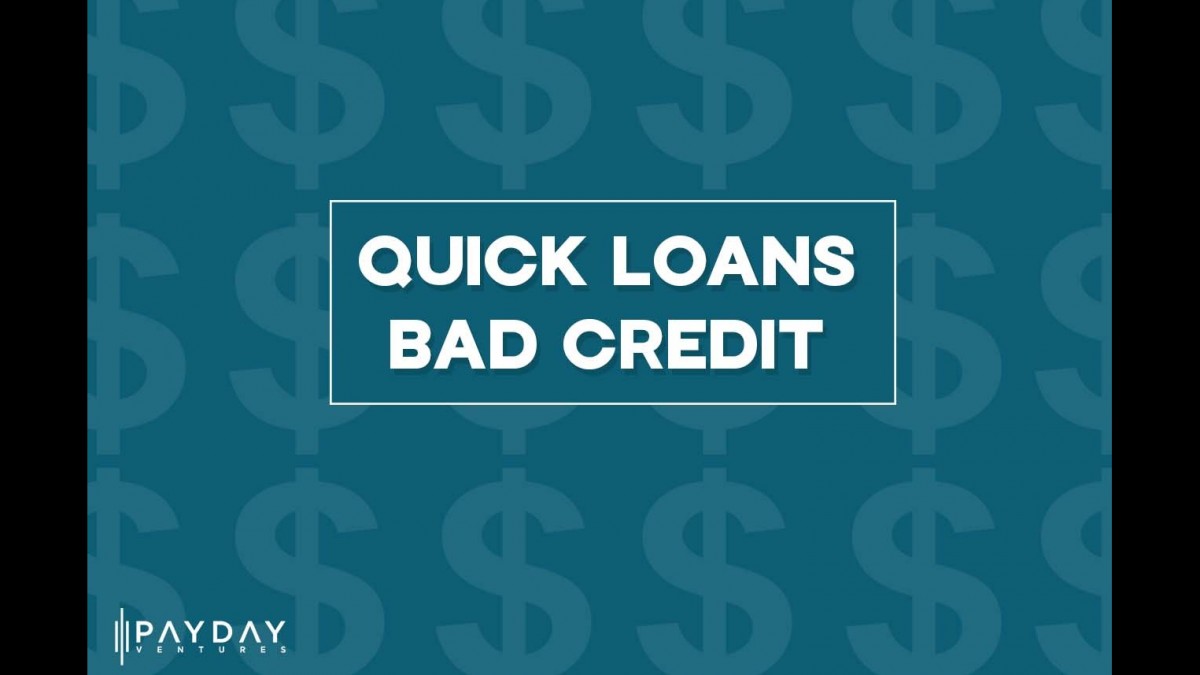 Quick loans for bad credit guaranteed approval upto 5000 best lenders