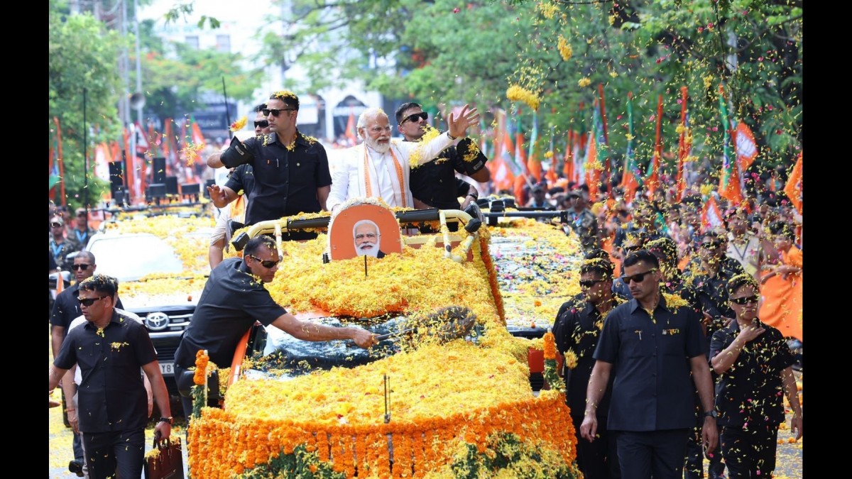 PM Modi's Mega Rally In Poll-Bound Karnataka As BJP Expects To Garner Leverage - Vimarsana News