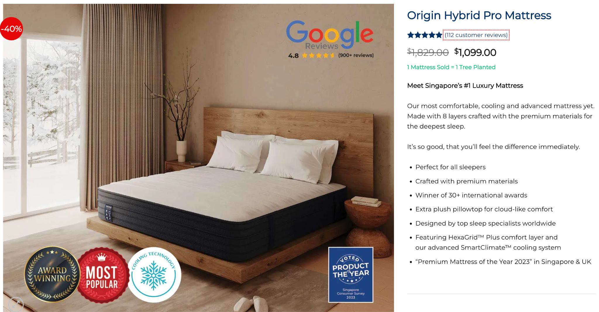 The Best Mattress In Singapore For 2023