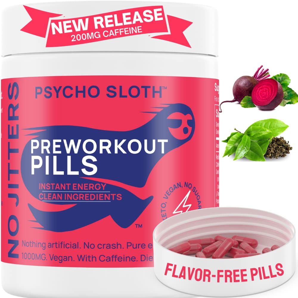 Psycho Sloth Pre workout Pills Psycho Sloth Pre workout Pills