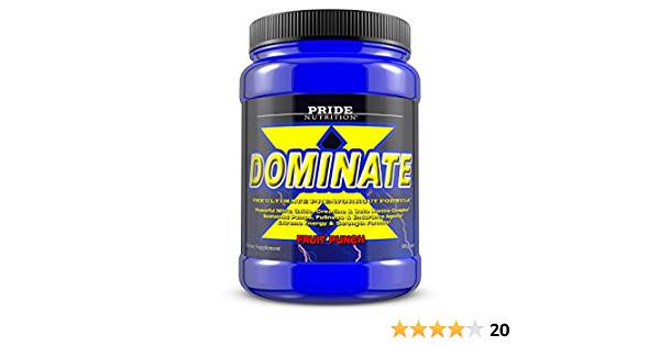 Pride Nutrition Dominate X Pre Workout Supplement Pride Nutrition Dominate X Pre Workout Supplement