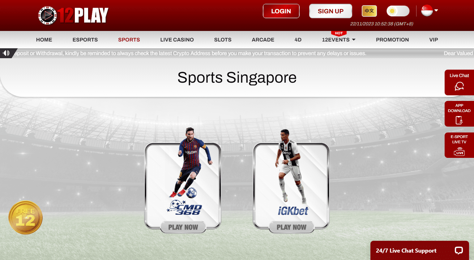 Top 10 Sports Betting Singapore Sites Best Sportsbook Singapore 2024
